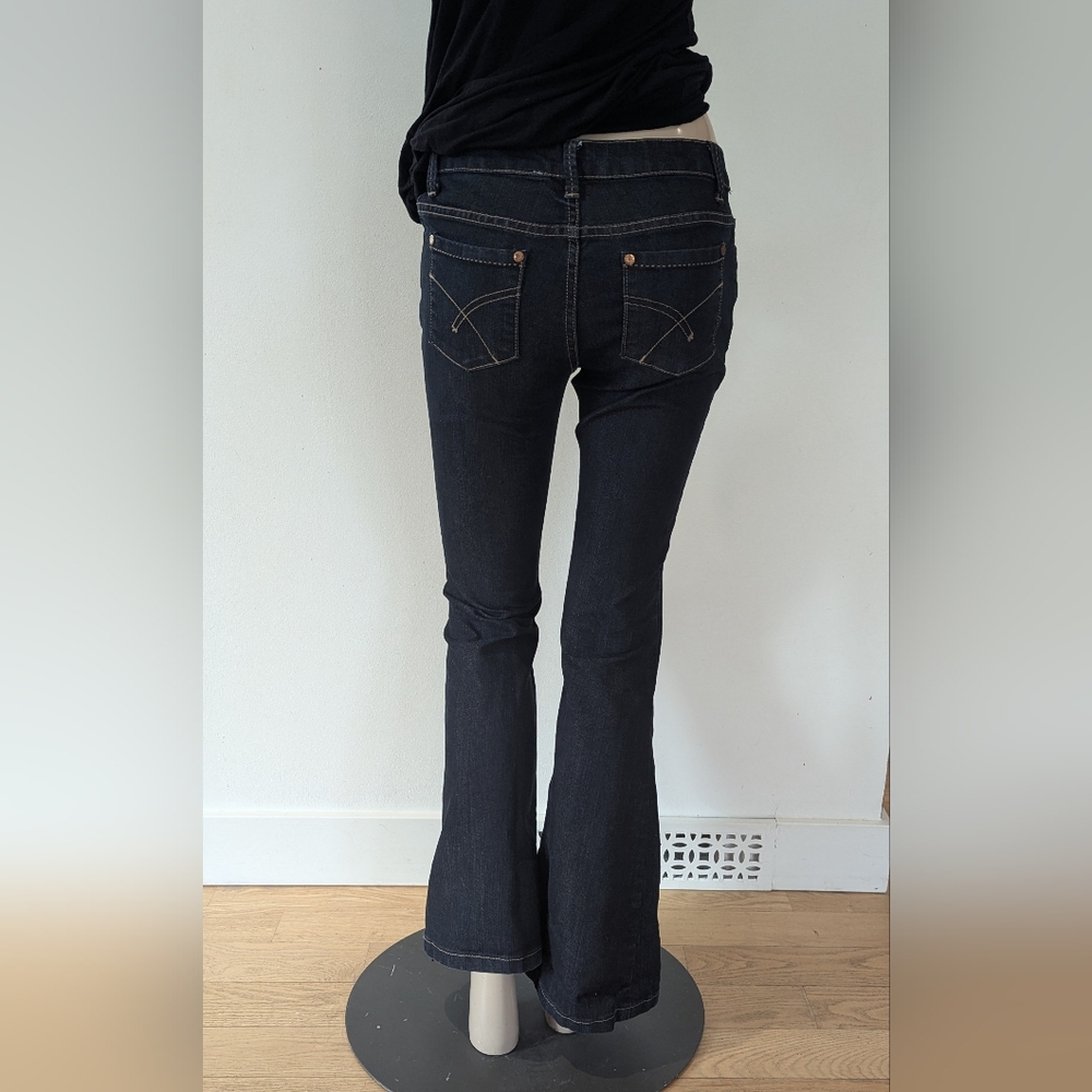 Tristan Women's Midnight Blue Boot Cut Jeans